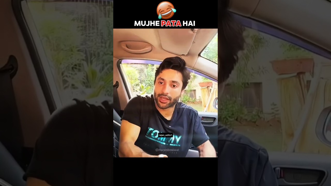 Mujhe pata hai ☠️🤣 Ft.@TheHarshBeniwal #shorts #harshbeniwal #puravjha #funny #comedy #kapilsharma