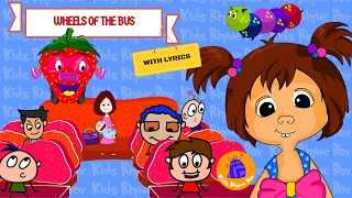 Wheels Of The Bus Lyrics Nursery Rhymes Kids Rhyme Box