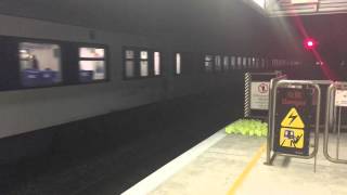 港鐵東鐵線直通車SS80173+Z811 及E23-E90通過上水站