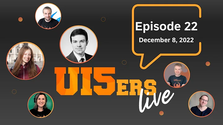 UI5ers live #22: UI5 Journey Recorder, UI5 Cache Buster Task for Standalone Apps
