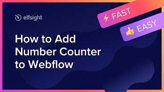 How to Add Number Counter to Webflow