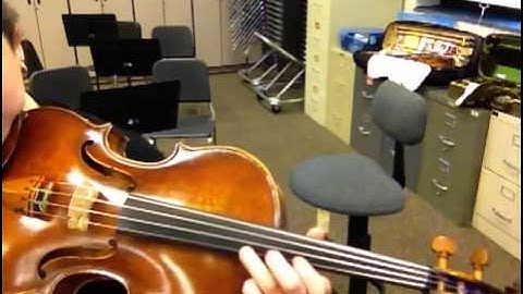 VIOLA 2 Octave A Major Scale