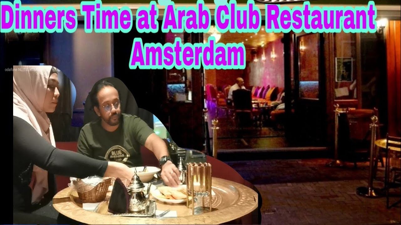 Romantic Dinner TOP KAPI Cafe Arab Restaurant Amsterdam