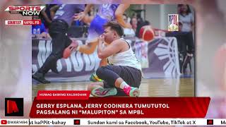 Download Lagu Esplana, Codiñera tumutol sa pagsalang ni Malupiton sa MPBL | SPORTS NOW MP3