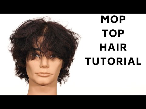 Mop Top Layered Hair Tutorial - TheSalonGuy