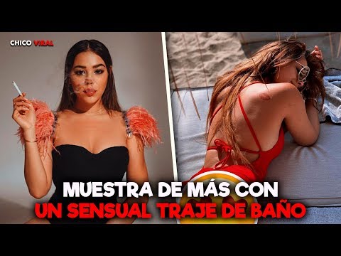 DANNA PAOLA MUESTRA de más con SENSUAL TRAJE de BAÑO