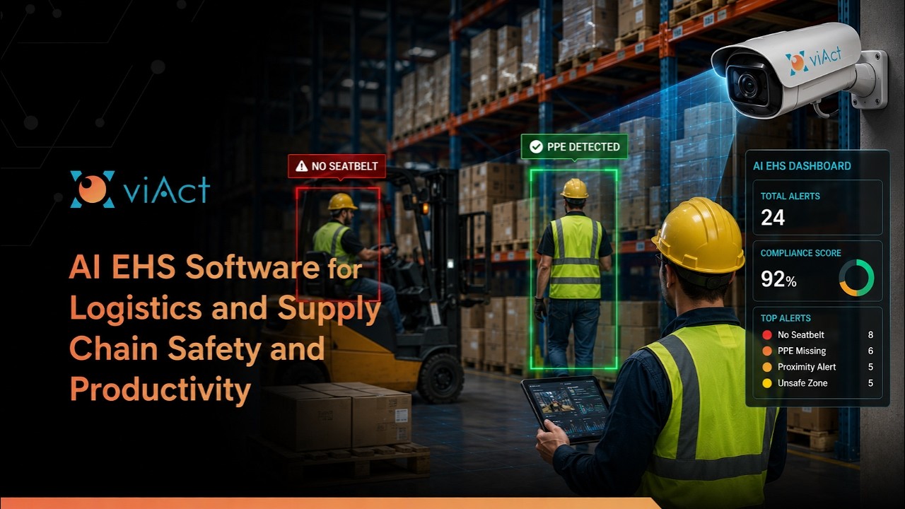 AI EHS Software for Logistics & Supply Chain Safety and Productivity | viAct.ai