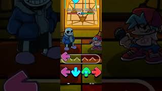 FNF Undertale Sans Megalovania But it's normal #fnf #android #shorts