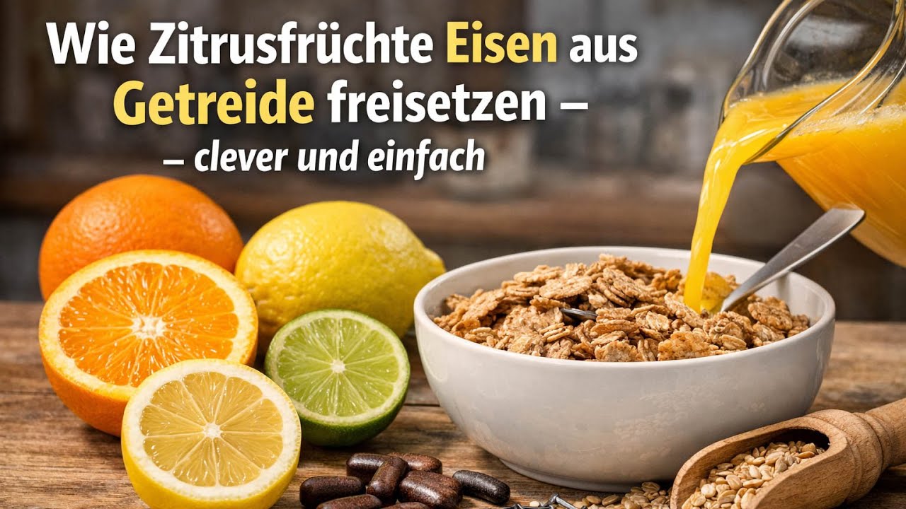 Frühstück mit Power: So steigern Früchte die Eisenverfügbarkeit in Hafer & Co.