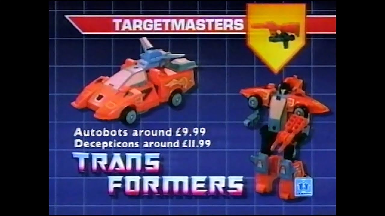 Transformers G1 Targetmasters 30s UK Commercial (New copy) YouTube