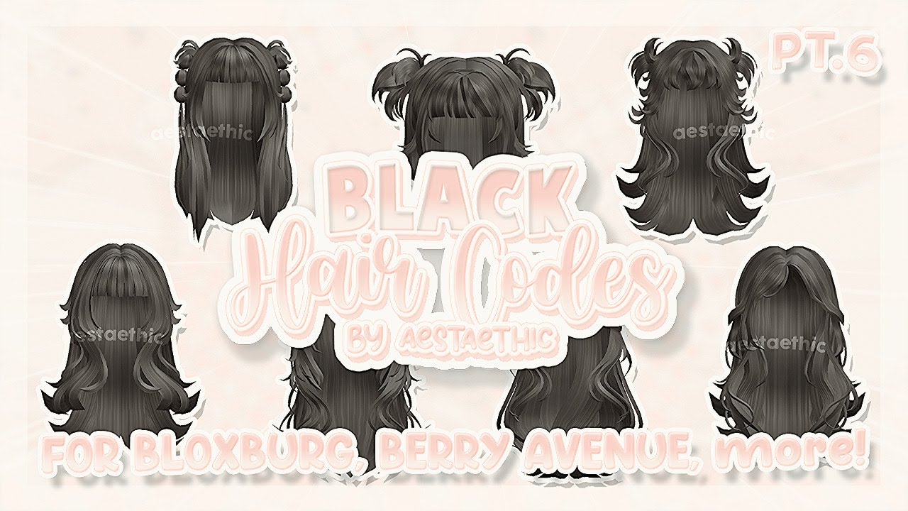 Berry avenue hair combo's codes! #roblox #berryavenue #bloxburg in