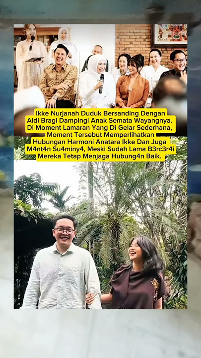 Ikke Nurjanah duduk disamping Aldi Bragi #ikkenurjannah #aldibragi #trending #fyptiktok #artist #fyp