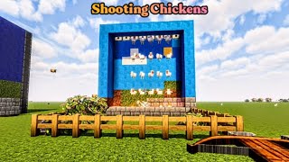 Minecraft Tutorial | Let's build a Chicken Shooting game screenshot 5