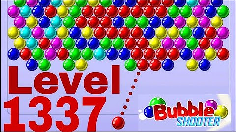 Bubble shooter game level 1337 winnn @yara gamer248