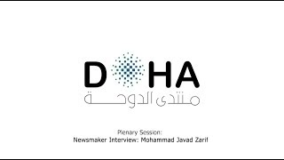 Plenary Session - Newsmaker Interview: Mohammad Javad Zarif