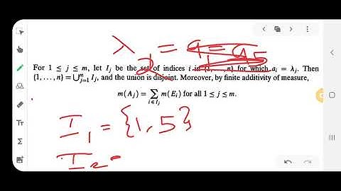 definition of Lebesgue integral of a simple function & lemma 1