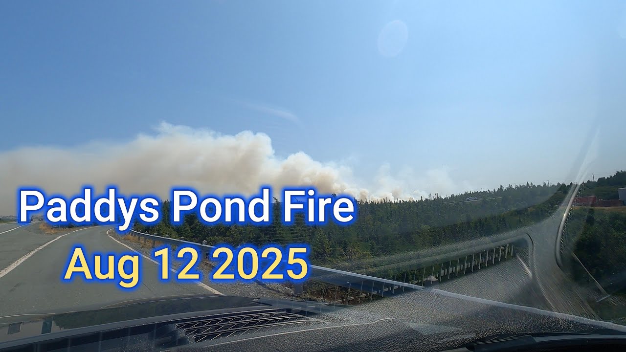 Paddys Pond Fire Aug 12th