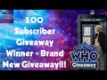 500 Subscriber Giveaway Winner + Brand New Giveaway!!! (Closed)