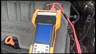 Проверка АКБ анализатором батарей Kongter BT-3915