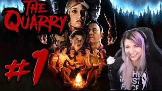 The Quarry -  First Playthrough Part 1 - I simp for Ted Raimi the whole time.