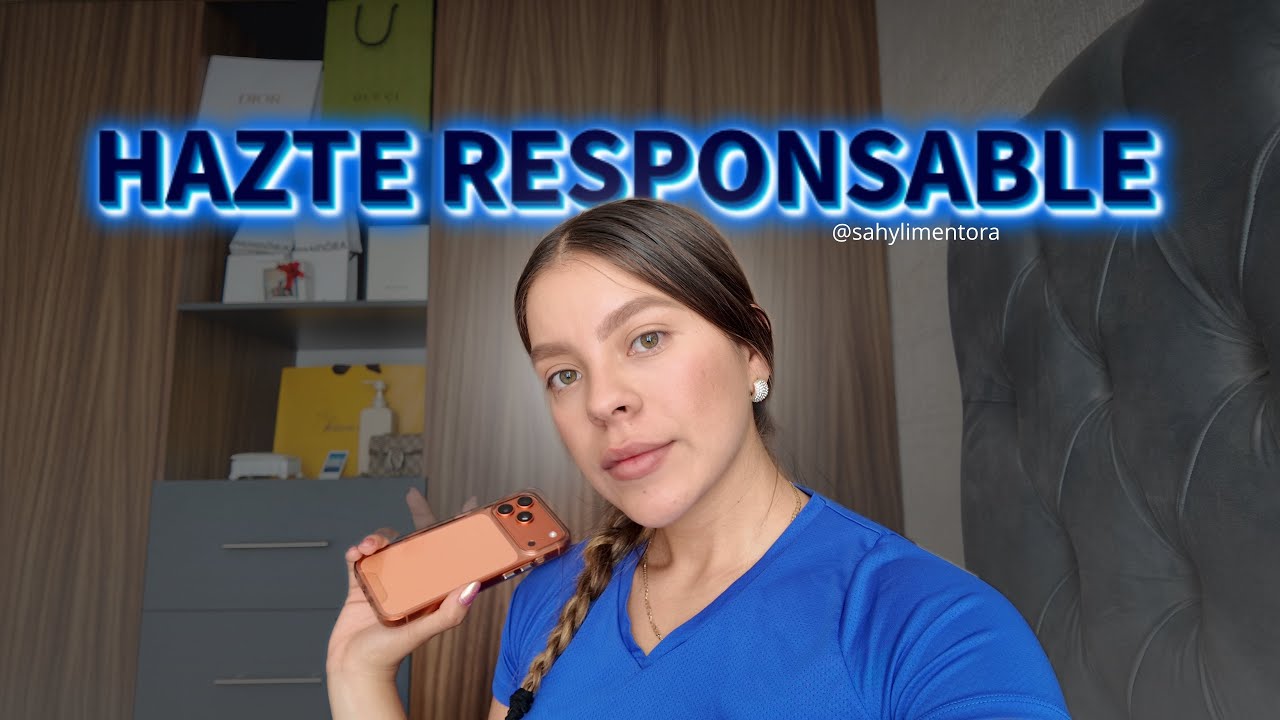 Hazte responsable de tu vida…