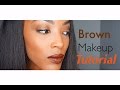 Brown Makeup Tutorial | Bold Lip