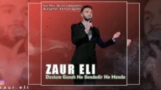 Zaur Eli   Dostum Gunah Ne Sendedir Ne Mende 2020 Official Music