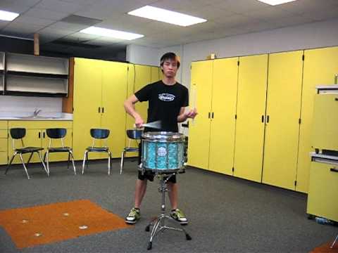 a short snare solo