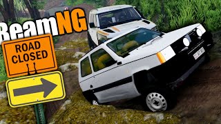 BeamNG Drive - OFFROAD IMPOSSIBILE con AUTO REALI - The Grand Malavitour screenshot 5