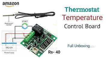 Digital Thermostat Temperature Control Board Package full Unboxing । Temperature Control ।#Twithme