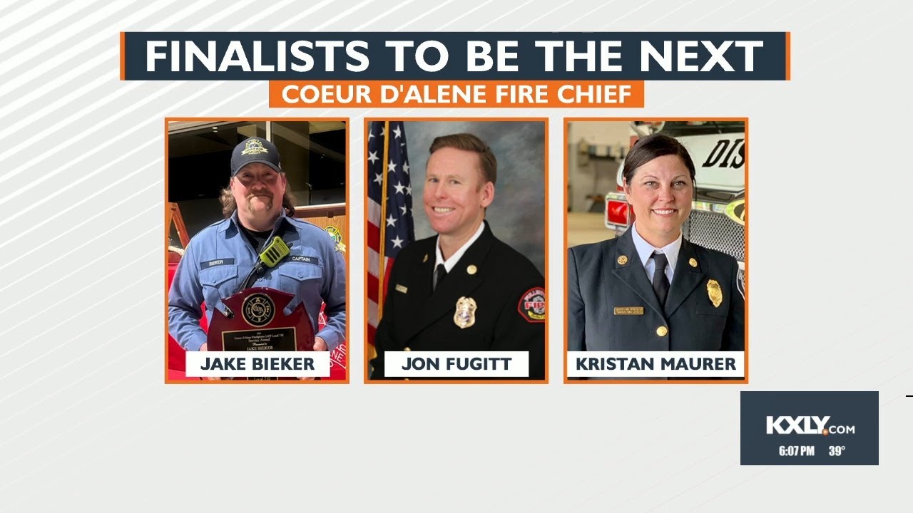 Finalists to be the next Coeur d'Alene fire chief