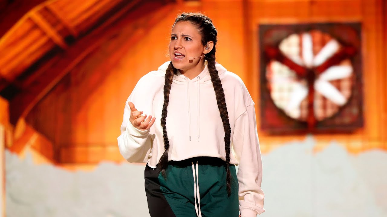 Esperansa Grasia imita a Isabel Aaiún en 