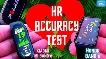 Heart Rate Accuracy Test and Review of Xiaomi Mi Band 6 vs Honor Band 6 | Comparison and Review