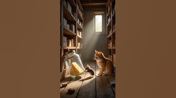 Shocking! 😱😱The cat sets a trap and waits in silence ！😱😱 #shorts #cat #trap #mouse #FunnyCat #cute