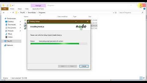 02 Install NodeJs 10.15.3 LTS
