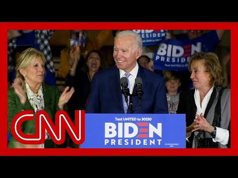 Biden addresses supporters: This campaign will send Trump packing