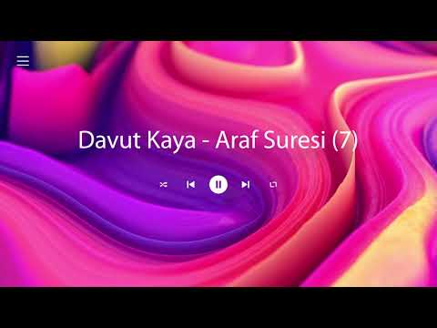 07   Davut Kaya -  Araf Suresi