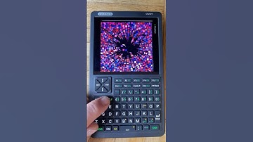 Clockwork PicoCalc Hyperspace Demo #mmbasic #picocalc #raspberrypi #clockwork