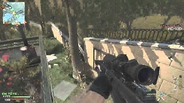 Modern Warfare 3 : Trickshot on the map Black Box