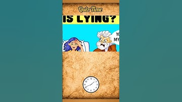Who is Lying #mindbendingquiz #quiz #quizchallenge #quiztime