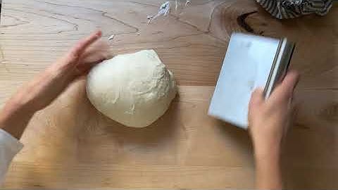 Simple Sourdough Phase 3: How to Shape a Sourdough Boule Using a Bench Scraper