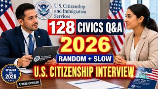 128 civics questions and answers - U.S. citizenship interview I N400 Interview, 2025 version #n400