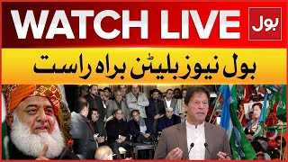 LIVE : BOL News Bulletin At 6 PM  | Imran Khan in Action | PTI And JUIF Alliance | Latest Update