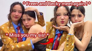 (FreenBeck) FREEN HUGS BECKY BACKSTAGE AFTER MISSING HER!