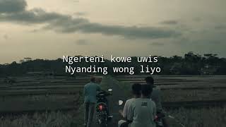 Story wa Dj Aku Tresno Karo Kowe