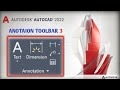 Anotation Toolbar Ko Kaha Use Kiya Jata Hen//ऑटोकैड में किसी टूलबार को आसानी से कैसे कवर करे#autocad