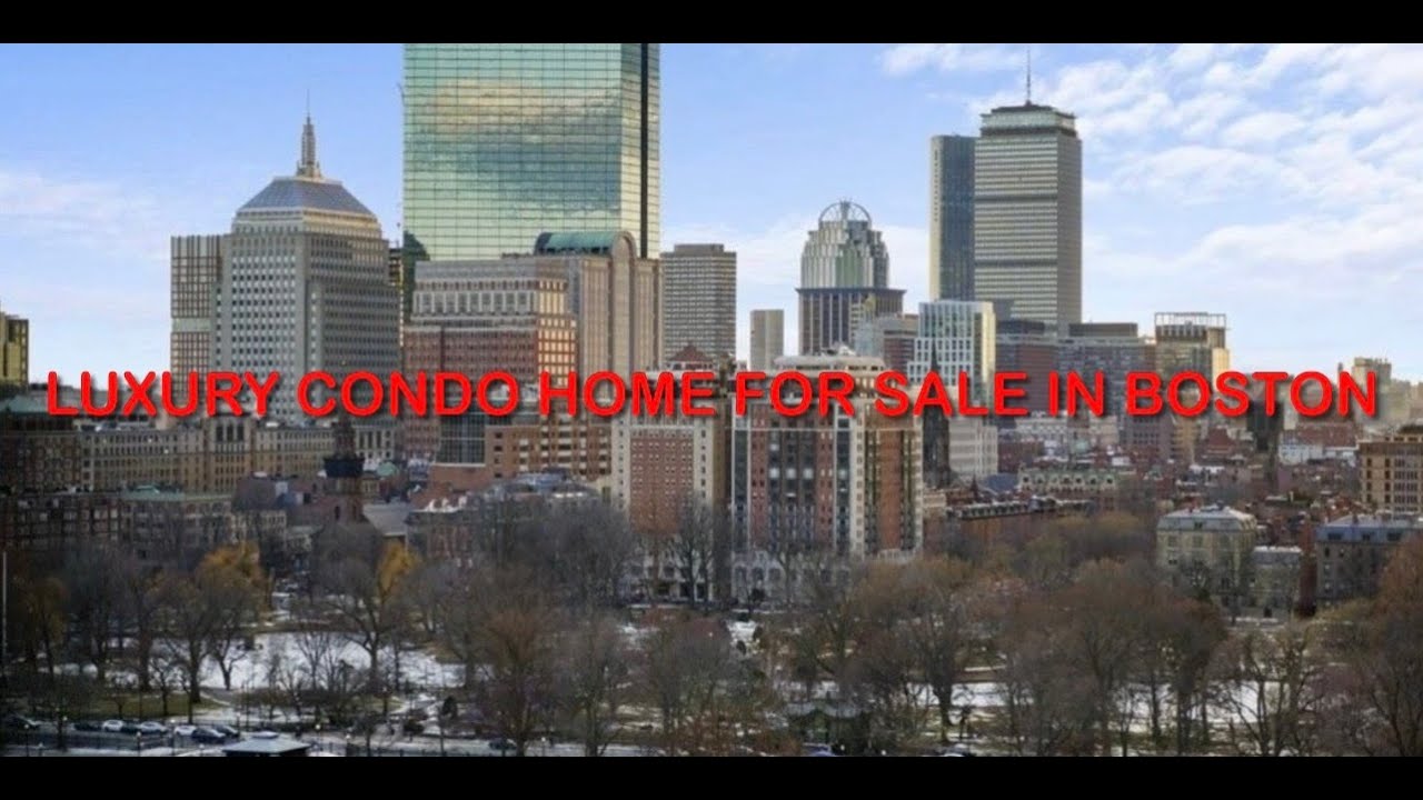 Luxury condo home for sale in Boston. Massachusetts YouTube