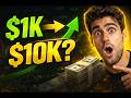 How I’d Turn $1,000 Into $10,000 (Beginner Strategy)