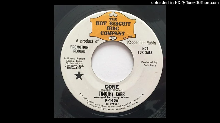 Timothy Carr  "Gone" (1968)