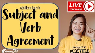 Subject and Verb Agreement (additional rules)| Charlene's TV